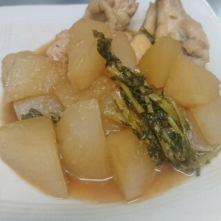 大根と鶏肉の煮込み